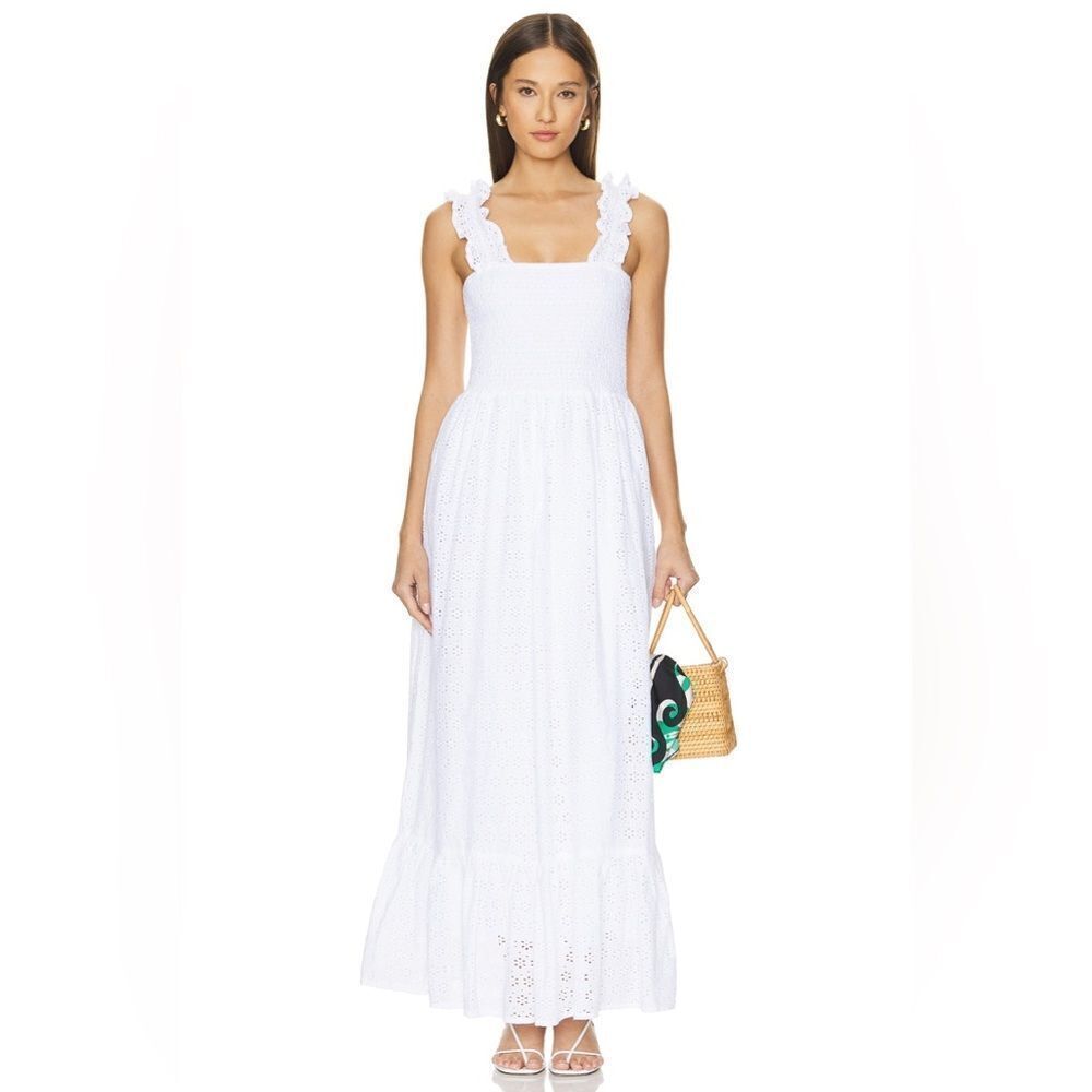 NWT  Revolve Bobi Eyelet Dress Large